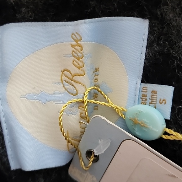 NWT Tracy Reese New York Wool Blend Storm Trench with Faux Fur Collar Size Small - Picture 13 of 15